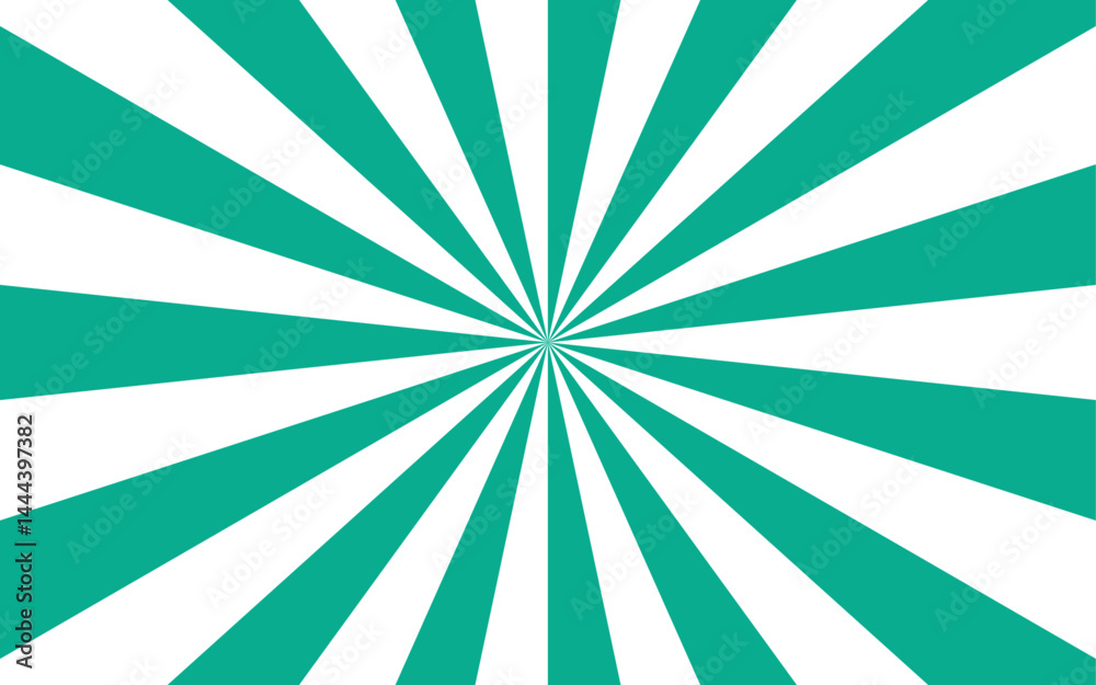 Leinwandbilder Abstract hypnotic radial spiral pattern and visual illusion of motion and depth. Dynamic sense of energy, reminiscent of retro posters or optical art. Sunburst background with pattern beam rays. 