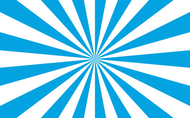 Fototapeta premium Abstract hypnotic radial spiral pattern and visual illusion of motion and depth. Dynamic sense of energy, reminiscent of retro posters or optical art. Sunburst background with pattern beam rays. 