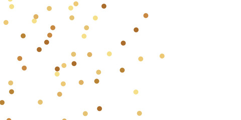 Stylish Falling Gold Particles and Confetti Lights on a Transparent Isolated Background – Great for Elegant Event Posters.  gold glitter. Vector illustration .gold, luxury, isolated, light