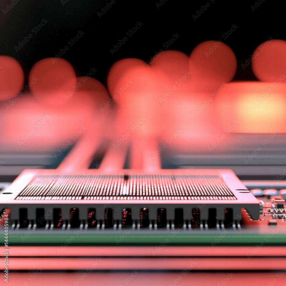 Poster close-up view of a computer keyboard with focus on the keys and their unique textured surface