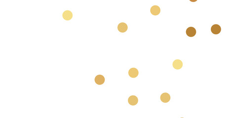 Abstract Golden Dotted Glitter and Sparkling Confetti Falling Gracefully on a Transparent Background – A Luxurious Vector for Elegant Celebrations. glitter. Vector illustration .gold, luxury, isolated