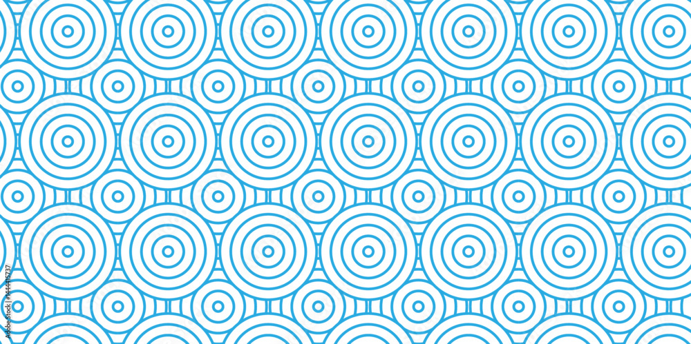 Poster overlapping pattern minimal diamond geometric waves spiral transparent and abstract circle wave line
