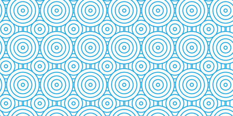 Overlapping Pattern Minimal diamond geometric waves spiral transparent and abstract circle wave line. blue seamless tile stripe geometric create retro square line backdrop pattern background.