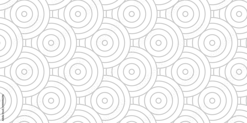 Poster overlapping pattern minimal diamond geometric waves spiral transparent and abstract circle wave line