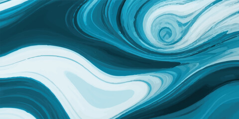 Transparent abstract soft green and blue abstract water color ocean wave texture background. Soft white and Blue Watercolor Ocean Wave Texture