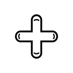 Obraz premium vector cross symbol