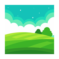 Obraz premium Summer Beach Background Vector Sand and Ocean Water Scene on White