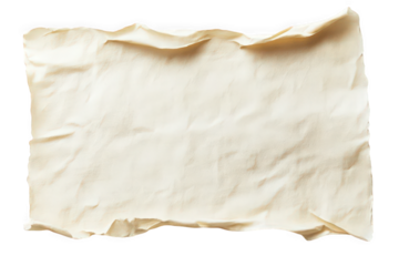 Wrinkled beige paper texture with soft light, perfect for backgrounds or creative designs.