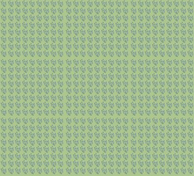 Seamless background with green leaves, seamless pattern with flowers