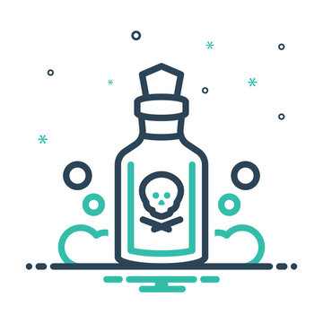 Mix icon for poisoning
