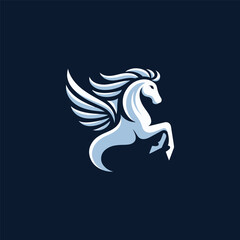Majestic pegasus logo