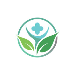 medical logo design vector 