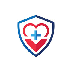 medical logo design vector 