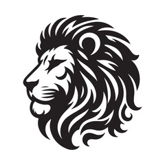 Lion Head Vector Art