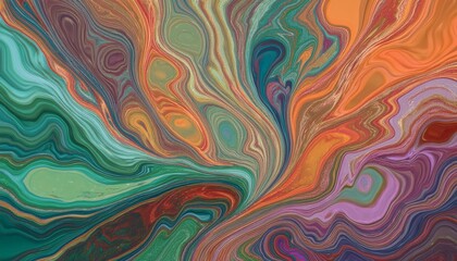 Abstract fluid art acrylic paint pour medium background wallpaper backdrop