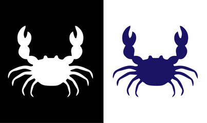 crab silhouette set vector illustration, design, vector, art, b animal silhouette vector illustration, sea animal, silhouette, silhouettes, icon, icons, vector, illustration, design, abstract, © SUMAIRA
