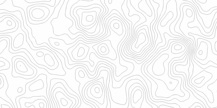 Minimal Lines Topographic contour lines grid map seamless pattern. Geographic mountain relief. Abstract lines background. Contour maps. illustration, Topo contour map design.
