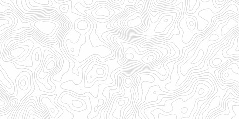 Minimal Lines Topographic contour lines grid map seamless pattern. Geographic mountain relief....