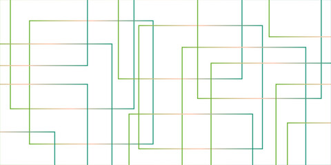 Abstract colorful geometric pattern square and random lines. Glowing Futuristic technology geometric concept. Linear background square lines Protective layer for  background brochure