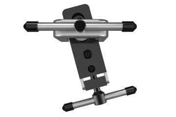 Silver Metal Tube Flaring Tool for HVAC and Automotive Applications, Isolated on a Clean Background