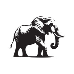 Elephant Vector Art