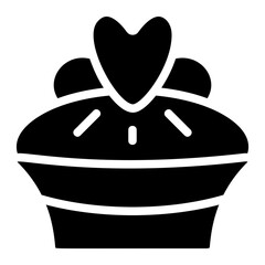 Muffin Solid Icon