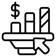 Graphic Subs Line Icon