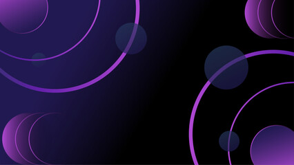 Black and purple Gradient abstract background