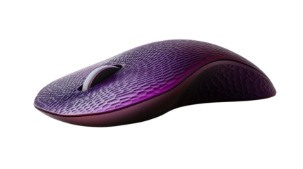Purple computer input device, cut out transparent