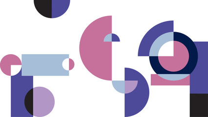 Abstract background with geometric shapes