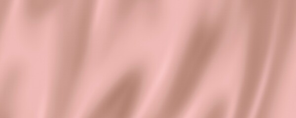 Soft rose gold fabric with subtle draped folds creating a smooth texture