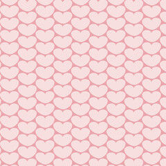ピンクのハートが可愛い背景素材