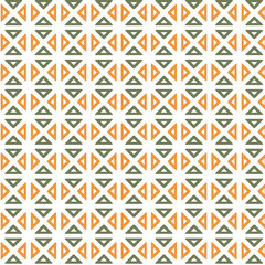 緑とオレンジの三角の背三角の