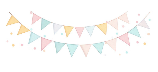 vector illustration of an abstract colorful background isolated on white background PNG. GENERATIVE AI