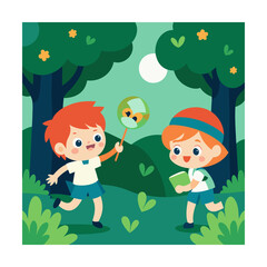 Summer Beach Background Vector  Sand and Ocean Water Scene on White