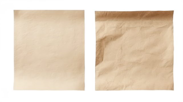 Old paper png vintage blank paper png antique document png 3d old parchment png transparent background image - Powered by Adobe