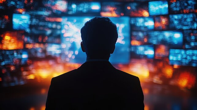 An AI-powered news room, where journalists use advanced machine learning algorithms to curate personalized news stories for viewers and automate content creation