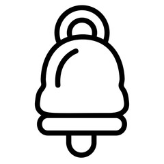 Ship bell Line Icon