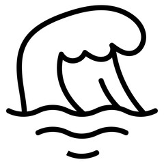 Wave Line Icon