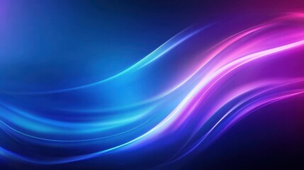 Captivating abstract background of blue and purple light swirls, ideal for technology or energy themed projects