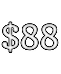 dollar sign $88
