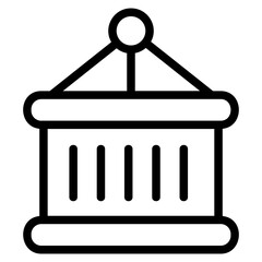 Container Line Icon