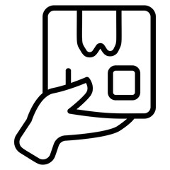 Material handling Line Icon