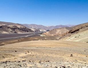 The arid and otherworldly landscapes of the Elqui Valley with its clear skies, known for stargazing and pisco production.