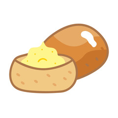  Classic Baked Potato with Butter