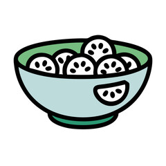  Delicious Fresh Kiwi in a Bowl