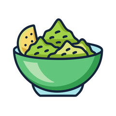  Guacamole with Tortilla Chips Bowl