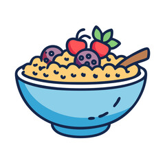  Delicious Oatmeal with Berries