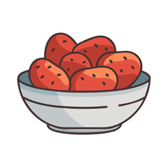  Roasted Red Potatoes in a Bowl