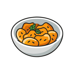  Roasted Squash with Thyme in a Bowl